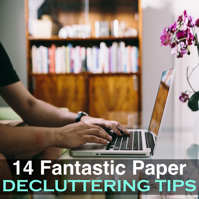 best way to declutter paperwork